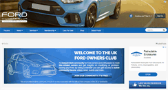 Desktop Screenshot of fordownersclub.com